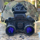 Big Luau RNVG White Phosphor Dual Tube NVG Bundle with FREE Bump Helmet and Wilcox Mount - FREE Witt Machine Suppressor with Purchase!!!