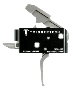 TriggerTech Competitive Primary Two-Stage Flat Trigger w/ 3.50 lbs Draw Weight - Fits AR-15