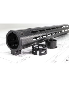 STREAMLINE CARBON, Carbon Fiber Handguards - M-LOK