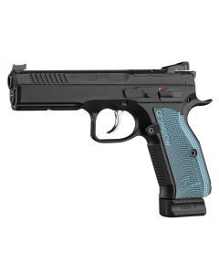 CZ-USA Shadow 2 9mm 19+1, 4.89" Barrel, Optics-Ready, Black Optic Cut w/ Beavertail & Picatinny Rail, Ambi