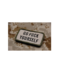 Embroidered GO F*** YOURSELF  Patch