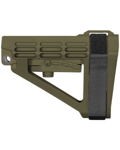 SB Tactical SBA4 X 5-Position Brace For AR-Platform (Tube Not Included) - OD Green