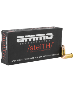 Ammo Inc 9mm 147gr SteITH 50rd Box