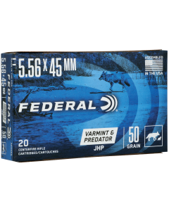Federal American Eagle 5.56x45 NATO 55gr JHP 20rd Box