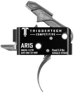 TriggerTech Competitive Pro Curved Single-Stage 3lb Fixed Trigger