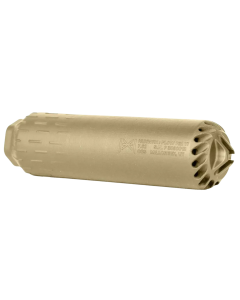 Huxwrx FLOW 7.62 Titanium FDE , 5/8" -24 tpi DT Mount - QD Muzzle Device Included 