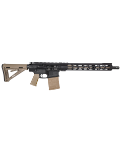 Diamondback 308 Win 20+1 16" Flat Dark Earth Cerakote Threaded Barrel w/A2 .30 Cal Flash Hider, A3 Flattop Upper, 15" M-LOK Handguard, Flat Dark Earth Magpul MOE Carbine Stock, Flat Dark Earth Magpul K2 Grip