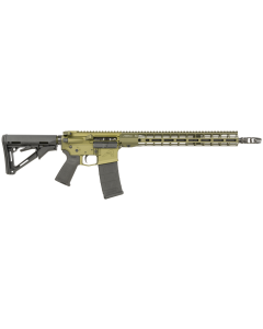 Aero Precision M4E1 5.56 NATO 30+1, Mid-Length Barrel, 15" R-ONE M-LOK Handguard, Ambi Charging Handle - OD Green Cerakote