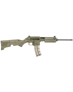 Kel-Tec  SU-22 22 LR 26+1 16.10" Threaded, OD Green, Synthetic Furniture, Storage Compartment Stock, Adj. Iron Sights