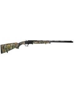 ATI Nomad 20 Gauge Break Open 3" 1rd 23" Vent Rib, Black Barrel/Folding Rec, Camo Synthetic Furniture, Fiber Optic Sight, Optics Mount, 2 Chokes