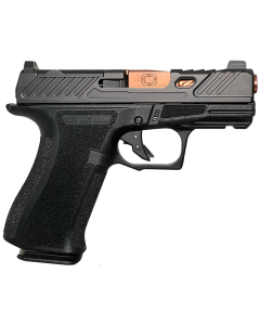 Shadow Systems CR920X Elite 9mm Luger 15+1 3.41" Bronze TICN Match Grade/Spiral Fluted Barrel, Black Nitride Optic Cut/Serrated/Window Cut Stainless Steel Slide, Black Polymer Frame w/Beavertail & Picatinny Rail
