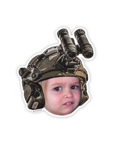 Black Rifle Division Unimpressed Sticker