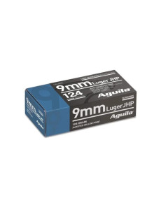 Aguila 9mm 124gr JHP