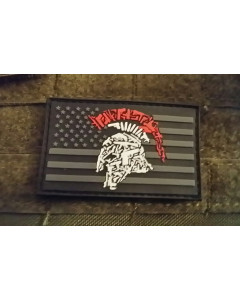 Tactical Shit Gun Spartan PVC Patch