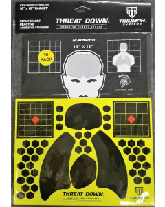 Threat Down Tactical Shit Reactive Target