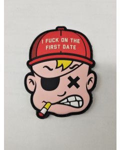 Dangerous Goods Danger Joe I Fuck On The First Date PVC Morale Patch