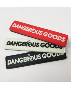 Dangerous Goods Box Logo Tab PVC Morale Patch