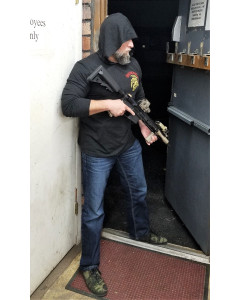 Tactical Shit Gun Spartan Hoodie T-Shirt