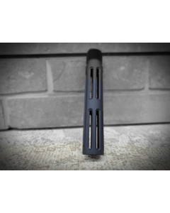 AR15 Pistol Length Buffer Tube, Skeleton Machined, Pentagon Tailcap