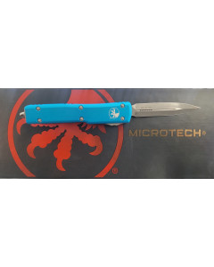 Microtech UTX-70 OTF 2.41" Double Edged Dagger Blade - Turquoise
