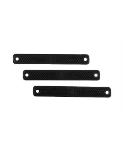 Manticore Arms Panel for Transformer Rail - Black | Snakeskin Polymer Grip | 3 Panels