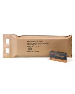 PMC Bronze .380 ACP Handgun Ammo - 90 Grain FMJ 300rd Battle Pack