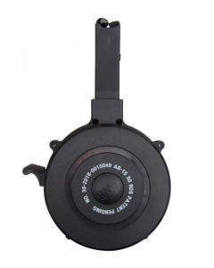 RWB AR-15 .223-5.56 Drum Magazine - Black | 50rd