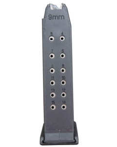 RWB Glock 9mm Magazine - 15rd | Gen 2 | Fits Glock 19, 26