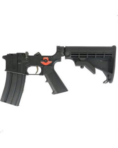 Franklin Armory BFSIII Equipped M4-BLR Complete AR15 Lower Receiver - Black | Installed BSFIII Trigger | M4 Rifle Buttstock 