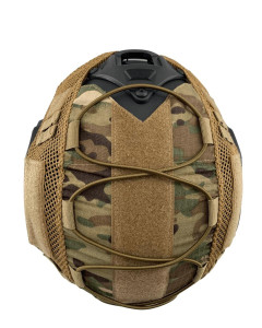 Guard Dog Tactical Level IIIa Ballistic Helmet - Universal Fit | 3.5 Lbs-Per | Black | Multicam Cover
