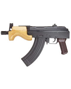 Century Arms Romanian Micro Draco Stamped AK-47 Pistol 6" Barrel 7.62x39 - Wood Handguard