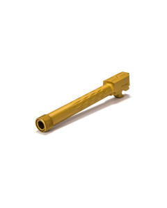 Faxon Match Series Sig P320 9mm Flame Fluted and Threaded Barrel Full Size TiN