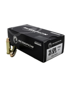 Scorpion .38 Special 125gr FP &ndash; Flat Point Defensive & Range Ammunition