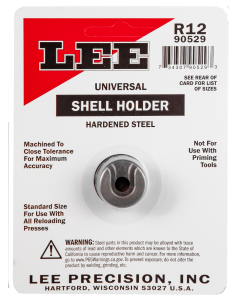 Lee Precision 90529 Shell Holder Universal #12R 6 PPC/22 PPC/7.62x39