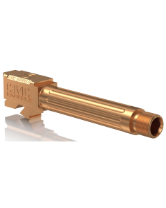 CMC Triggers Match Precision Bronze Barrel, Product Model For Glock 19 Gen 3-4, 4.01", Steel Fluted, Match Grade, Threaded Barrel