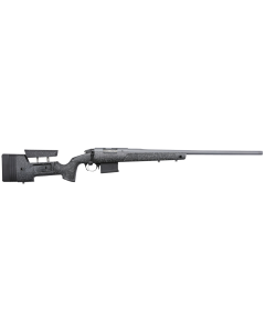 Bergara Rifles Premier HMR Pro 6.5 Creedmoor 5+1 24" Tactical Gray Cerakote Barrel, Tactical Gray Cerakote Stainless Steel Receiver, Gray Speckled Black Molded w/Mini-Chassis, Adjustable LOP & Cheek Piece Stock