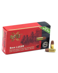 Norma Geco Brass Case 94gr 9mm Frangible