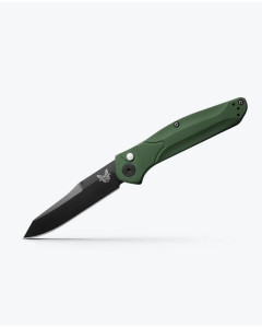 Benchmade Osborne AUTO Folding Knife 3.4" S30V Black Plain Blade