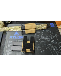 Esstac Horizontal Double Pistol Kywi Pouch Black
