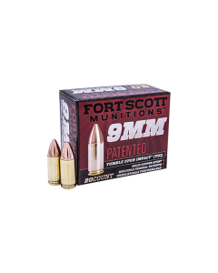 Fort Scott 9mm 80gr TUI 20rd Box
