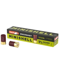 Aguila Ammunition Minishell, 12GA175, Buckshot, 20 Round Box 1CHB1288