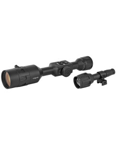 ATN X-Sight 4K Pro, Smart HD Optics, 5-20x, Obsidian IV Dual Core, Day/Night Mode, 1080 Display, Record Video, Captures Pictures, WiFi, GPS, Black Finish, Includes 30mm Rings