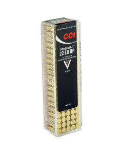 CCI Mini Mag, 22LR, 36 Grain, Gilded Lead Hollow Point, 100 Round Box 31