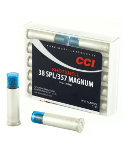 CCI Shotshell, 357MAG, 100 Grain, Shotshell, #9 Shot Size, 10 Round Box 3738