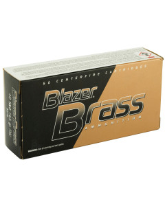 Blazer Ammunition Blazer Brass, 40 S&W, 165 Grain, Full Metal Jacket, 50 Round Box 5210