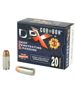 CorBon Deep Penetrating X Bullet, 40S&W, 140 Grain, Barnes X, 20 Round Box DPX40140