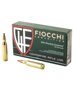 Fiocchi Ammunition Rifle, 243WIN, 70 Grain, Pointed Soft Point, 20 Round Box 243SPB