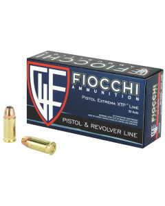 Fiocchi Ammunition Centerfire Pistol, 32 ACP, 60 Grain, XTP, 50 Round Box 32XTP