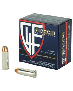 Fiocchi Ammunition Centerfire Pistol, 44MAG, 240 Grain, XTP, 25 Round Box 44XTP25