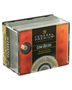 Federal Premium Personal Defense (LR), 327 Federal Magnum, 85 Grain, Hydra-Shok Jacketed Hollow Point, Low Recoil, 20 Round Box/Box PD327HS1H